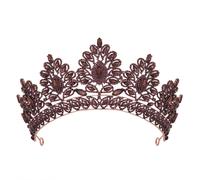 Mezzo Cerchio Sposa Corona Lusso Ab Strass Nozze Regina Principessa Tiara Festa