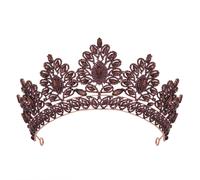 Mezzo Cerchio Sposa Corona Lusso Ab Strass Nozze Regina Principessa Tiara Festa