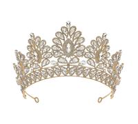 Mezzo Cerchio Sposa Corona Lusso Ab Strass Nozze Regina Principessa Tiara Festa