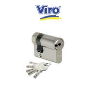 Mezzo cilindro di sicurezza Viro New Euro-Pro a chiave uguale art. 875.30.10.073