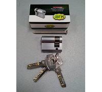 MEZZO CILINDRO EUROPEO IBFM ART. 2303 CROMO OPACO mm 40 CON 3 CHIAVI