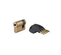 Mezzo Cilindro europeo Surveyor 31X10 Ottone 4 chiavi
