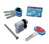 MEZZO CILINDRO SAGOMATO 'EVO K1' SECUREMME 40 mm (25+10+5) - Chiave KA
