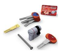 Mezzo Cilindro Sagomato Evo K64 Hand Securemme Cromo Satinato 8212595