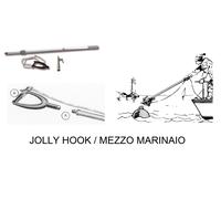 MEZZO MARINAIO JOLLY HOOK - NAUTICA BARCA GOMMONE