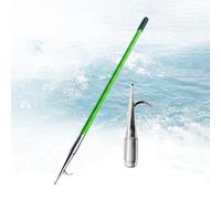 Mezzo Marinaio per Barca Palo per Gancio da Barca in Metallo con Estremità Filettata, Gancio di Ormeggio per Imbarcazioni/Banchine/Pontoni, Pali Telescopici da 1/2/3/4 Parti(1-3.0m/40"-118")