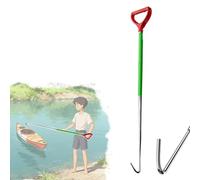Mezzo Marinaio per Barca Palo per Gancio per Barche con Ganci Grandi, Pali per Barche Ideali per Vigili del Fuoco, Attracco, Disattracco, Pali per Richiamo con Manico in Plastica(1.6m/5.3ft)