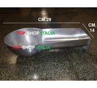 MEZZO STAMPO BABA' ORIZZONTALE PROFESSIONALE BABA FORMA ALLUMINIO PASTICCERIA