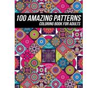 Mezzo Zentangle Designs 100 Amazing Pattern Coloring Book for Adults (Tascabile)