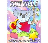 Mezzo Zentangle Designs Koala Coloring Book for Kids Ages 3-8 (Tascabile)
