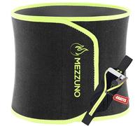 mezzuno Fascia Addominale Dimagrante Uomo Donna Effetto Sauna-Fascia Lombare Supporto Schiena Neoprene-V/XL