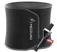 mezzuno - Fascia Addominale Dimagrante Uomo Donna · Panciera per Snellire Uomo · Fascia Dimagrante Pancia Donna Neoprene · Cintura Addominale Elastica · Senza Lattice · Nero L-XL