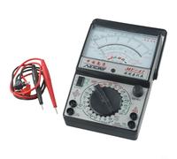 MF-47 Multimetro analogico, voltmetro amperometro ohmmetro professionale per tensione AC DC resistenza corrente test batteria, misuratore analogico azionato a manopola per scuola, laboratorio