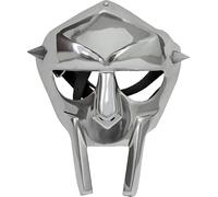 MF DOOM - Maschera medievale da gladiatore romano, in acciaio, accessorio per Halloween, cosplay e feste