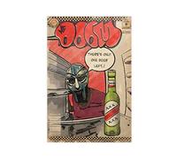 MF Doom - Poster artistico su tela, decorazione per camera da letto, stile sportivo, per ufficio, camera da letto, regalo, senza cornice, 30 x 45 cm