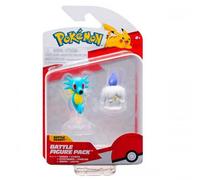 MF Pokemon Battle Figure Set 2Pack Litwick/Horsea 5cm