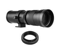 MF Super Teleobiettivo 420-800 mm F/8.3-16 T Mount con anello adattatore universale 1/4 filettatura di ricambio per fotocamere EF-Mount EOS 80D 77D 70D 60D 60Da 50D 7D 6D 5D T7i T7s T6s T6i T6 T5i T5