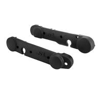 MF0075 Coppia Carterini Cover Laterali Plastica Nero per Piaggio SI - SI FL2