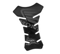 MF1618 Adesivo protezione paraserbatoio nero logo Honda grigio 19x13cm