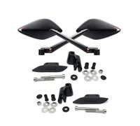MF2128 Specchietti da Manubrio FAR Machete + Cover Tappo Tmax 530 560 2012/2021