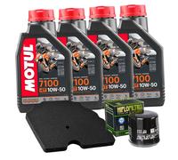 MF3181 Kit Tagliando Benelli TRK 502 X Filtro Aria Olio Motul 7100 10W50