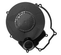 MF4645 Coperchio Carter Volano Carbon Look + Guarnizione per Mot Minarelli AM6