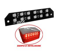 MF4765 Kit Luce Led Rosso 12V by Evok per Stop Posteriore Vespa 50 Special
