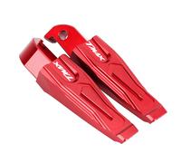 MF4886 Pedane Poggiapiedi Pedalini Rosso per TMAX 500 530 560 dal 2001 al 2025