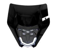 MF5358 Mascherina Faro Led Nero V-Face Universale Cross Enduro KTM GasGas Honda