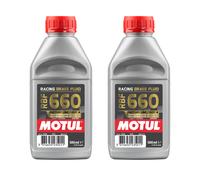 MF7250 Olio Freno Frizione Motul RBF 660 Factory Line DOT 4 Racing - 2X 500ml