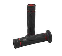 MF9040 Coppia Manopole Progrip 838 Strada Rosso Soft Touch Universale Moto