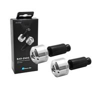 MF9163 Stabilizzatori Contrappesi Manubrio Paraxite Argento 13-23mm Moto