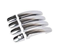 MFBGPVCVMM Maniglia Chrome Door Handle Cover Trim Overlay Per Ford Per Focus Mk2 3 Per Ford Escape Kuga Per C-Max Per S-Max Per Galaxy 2017-2019 Decorazione Per Stampaggio