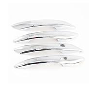 MFBGPVCVMM Maniglia In Fibra Di Carbonio Auto Laterale Maniglia Della Copertura Trim Cattura Overlay Stampaggio Sticker Accessori Per H& Per Elantra 2021 2022 2023(ABS Chrome 1)