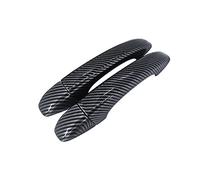 MFBGPVCVMM Maniglia Per Renault Per Arkana 2019 2020 2021 Per MEGANE Per La Conquista Per Samsung XM3 Copertura Maniglia In Fibra Di Carbonio Auto Decorare Accessori(2Handle No Button)