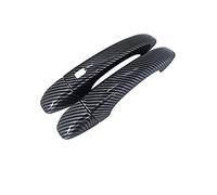 MFBGPVCVMM Maniglia Per Renault Per Arkana 2019 2020 2021 Per MEGANE Per La Conquista Per Samsung XM3 Copertura Maniglia In Fibra Di Carbonio Auto Decorare Accessori(2Handle 1 Button)