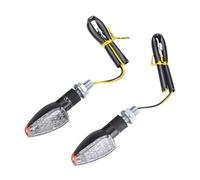MFE5IV Indicatori Per Moto, Affidabilità | 2X Indicatori Di Direzione A LED Universali Per Motociclette, Luce Lampeggiante, 14 LED, 12 V, 2 W, Lampada Corta Per Moto