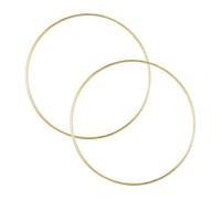 MFESFCS Cerchio in Metallo 10Pcs Colorfast Metal Dreamcatcher Rings Craft DIY Circles Wreath Making Frame Windchime Ring Plant Hook Garland