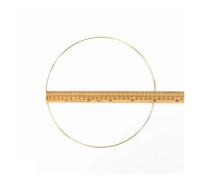MFESFCS Cerchio in Metallo 4pcs 10-40cm Metal Wreath Hoops DIY Floral Frame Wires Rings Hanging Crafts Wedding Party Flowers Decoration Dream Catcher(Color04)