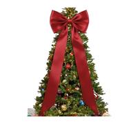 MFESFCS Fiocco Gigante Decorativo Bows Satin 75 inch Home Decor Giant Topper Bow for Wedding Birthday Living Room(Red)
