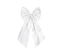 MFESFCS Fiocco Gigante Decorativo Large Satin Long Tail Bow Background Decoration for Auditorium Seats Aisles Birthday Party Events(Dark Grey)