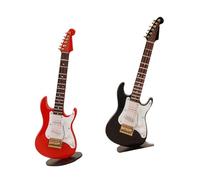 MFGSDFR Mini Ornamenti di Strumenti Musicali Figurine di Strumenti Musicali Modelli di Pianoforte Chitarre Folk Sassofoni Corni Francesi Set di Batterie(2)