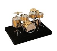 MFGSDFR Mini Ornamenti di Strumenti Musicali Figurine di Strumenti Musicali Modelli di Pianoforte Chitarre Folk Sassofoni Corni Francesi Set di Batterie(20)