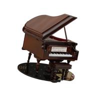 MFGSDFR Mini Ornamenti di Strumenti Musicali Figurine di Strumenti Musicali Modelli di Pianoforte Chitarre Folk Sassofoni Corni Francesi Set di Batterie(5)