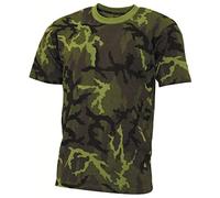 MFH 17001 T-Shirt Militare per Bambini Basic (M 95 CZ Tarn/S (122/128))