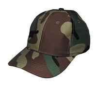 MFH 17101 Cappellino da Baseball per Bambini Regolabili in Base alle Dimensioni (Woodland)