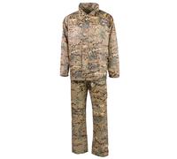 MFH 2 Pezzi Antipioggia Pantaloni Giacca Esercito Militare Pesca Operation Camo