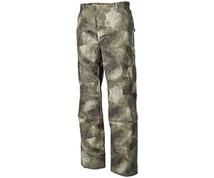 MFH ACU Combattimento Pantaloni Ripstop HDT Camo AU Taglia L