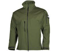 MFH Australia Soft Shell Giacca Uomo Outdoor Trekking Trekking Militare OD Verde