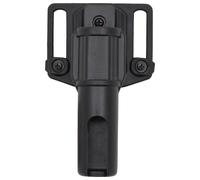 MFH Bastone Titolare 12cm Polizia Esercito Diritto Sicurezza Tattico Nero